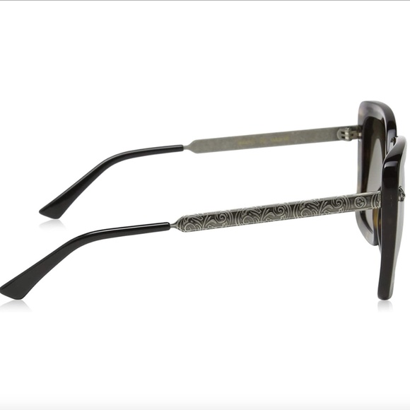 GUCCI GG0216S 002 Havana Oversized Square Sunglasses main image 3